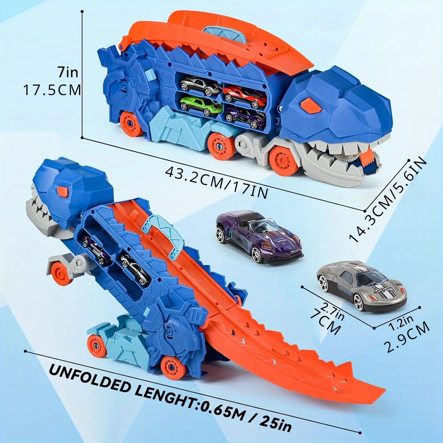 Transformerende Dino Truck Delight