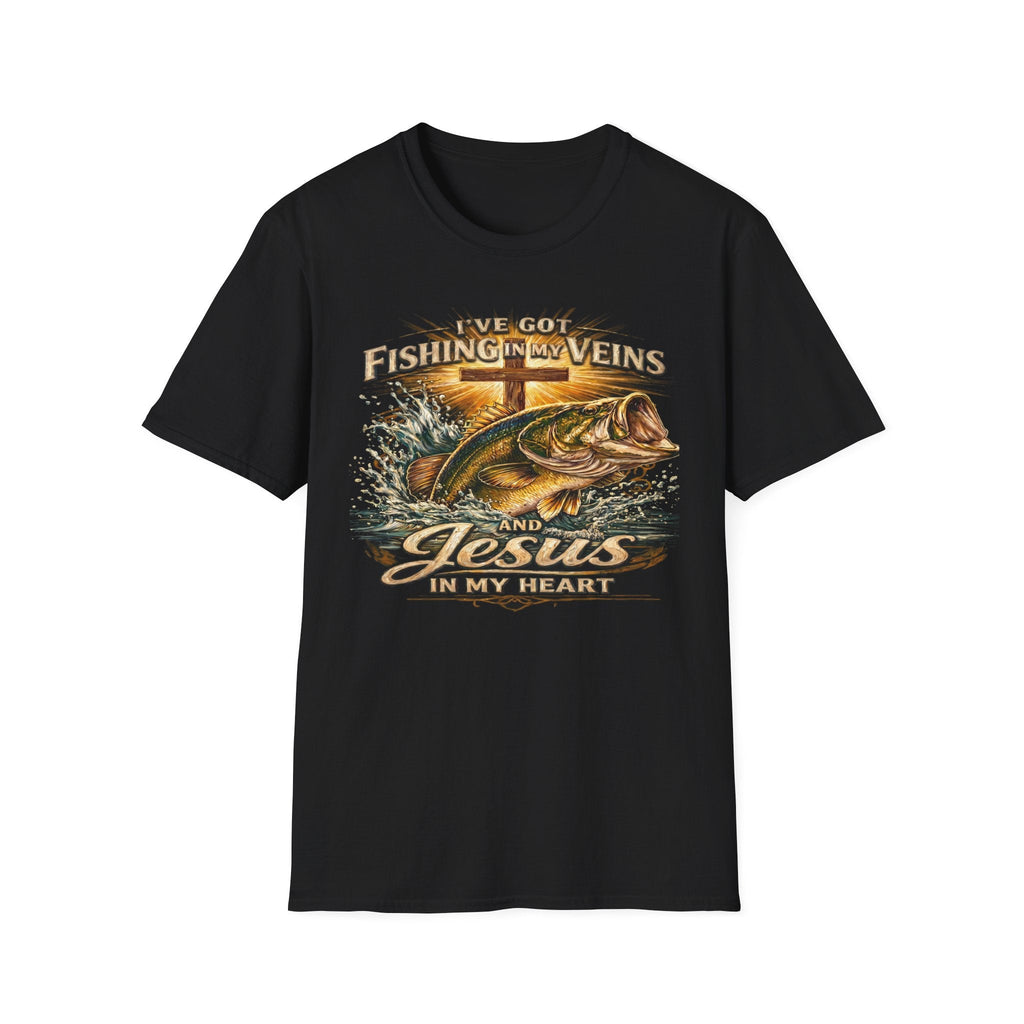 Fishing In My Veins & Jesus shirt