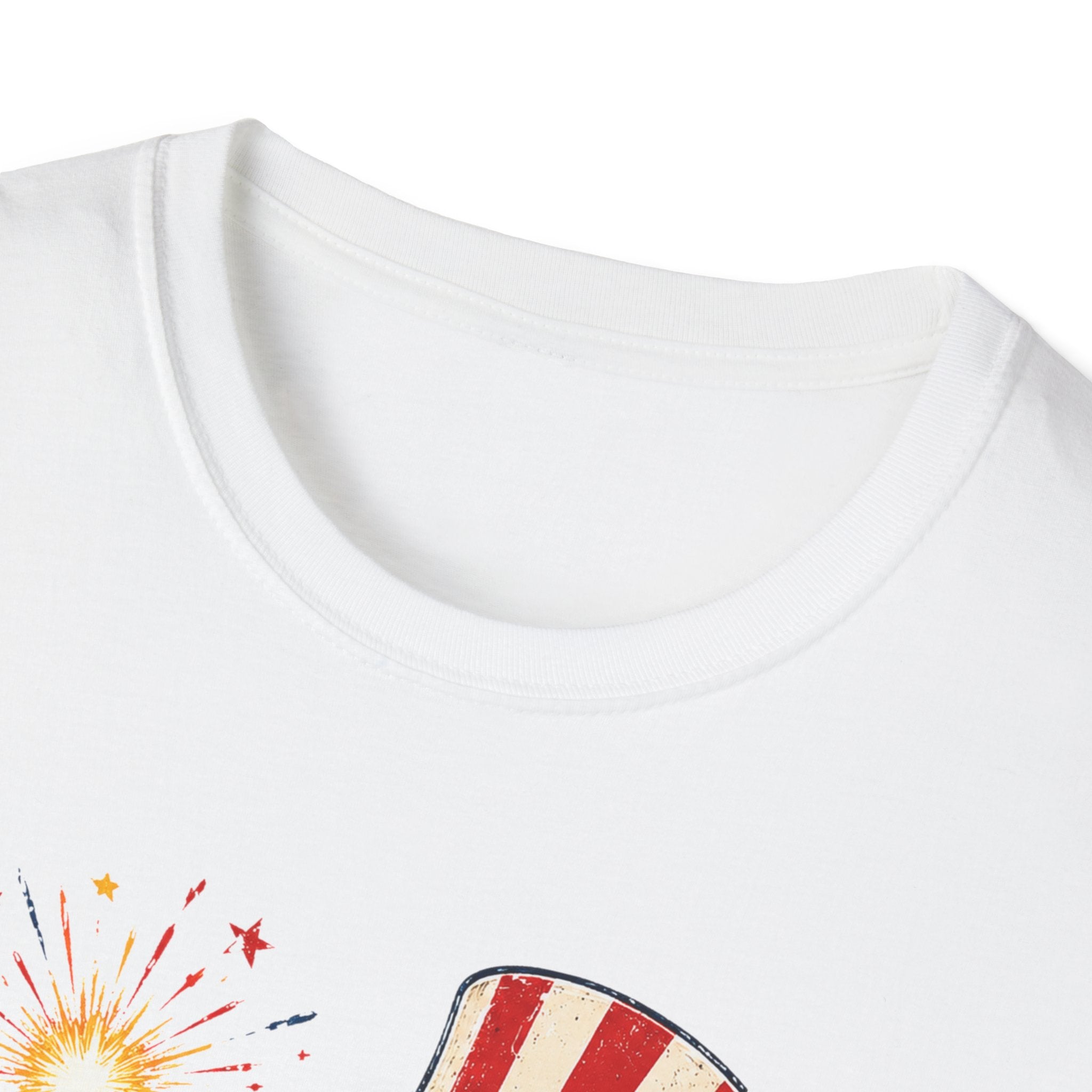 Fire Quacker T-Shirt – Patriotic Duck with Sparklers (Fourth of July Tee)
