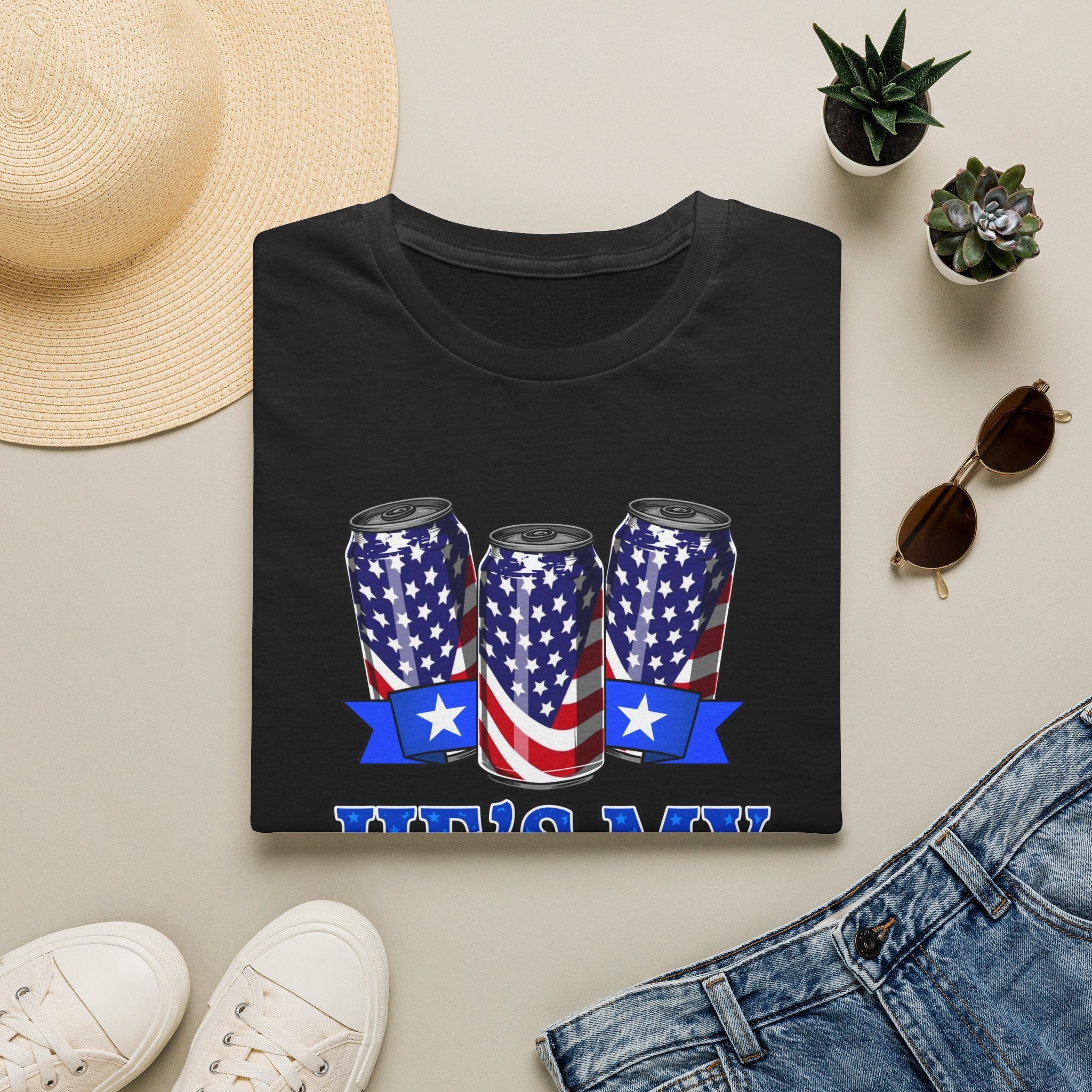 T-Shirt — “He’s My Cold Beer”