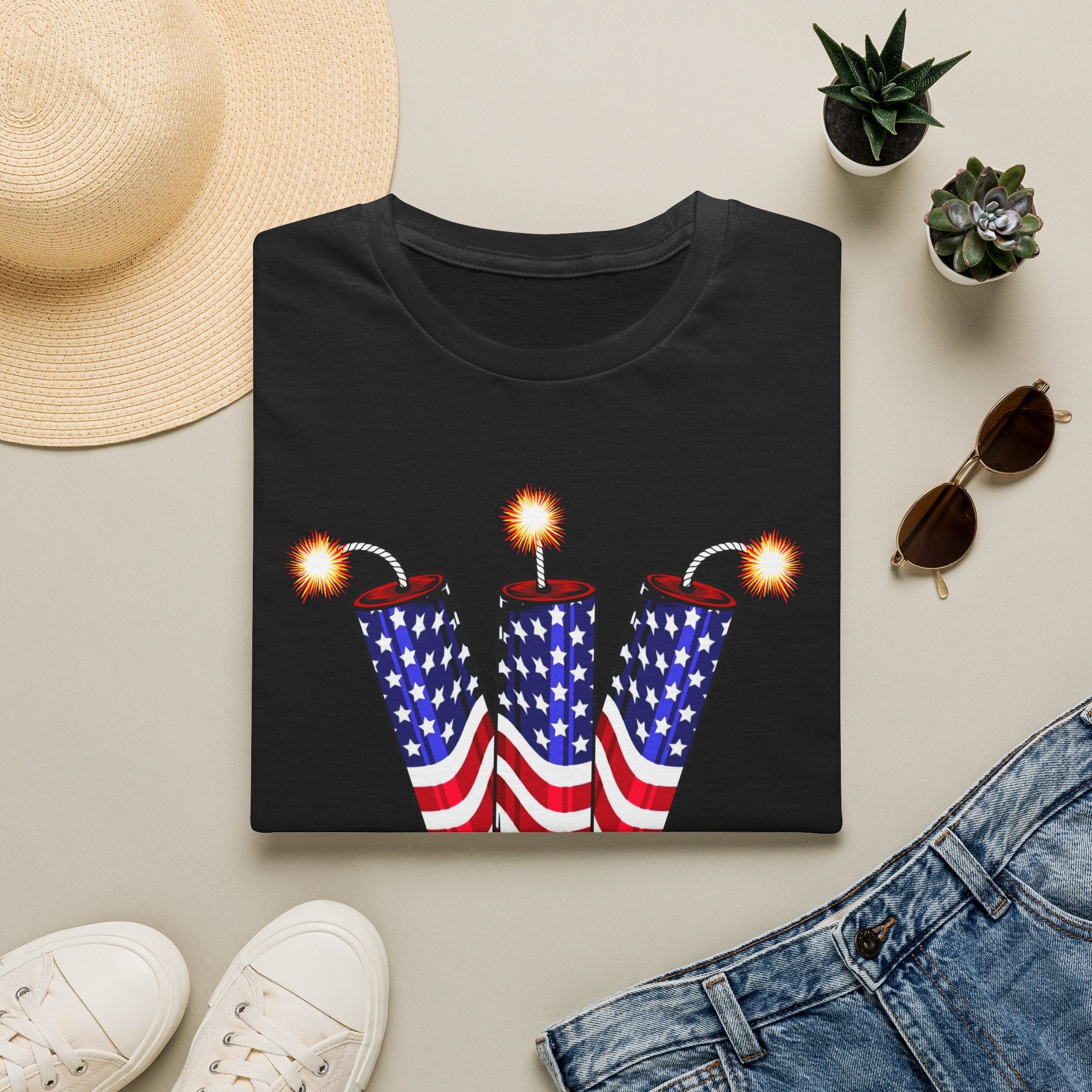 T-Shirt — "She's My Firecracker"