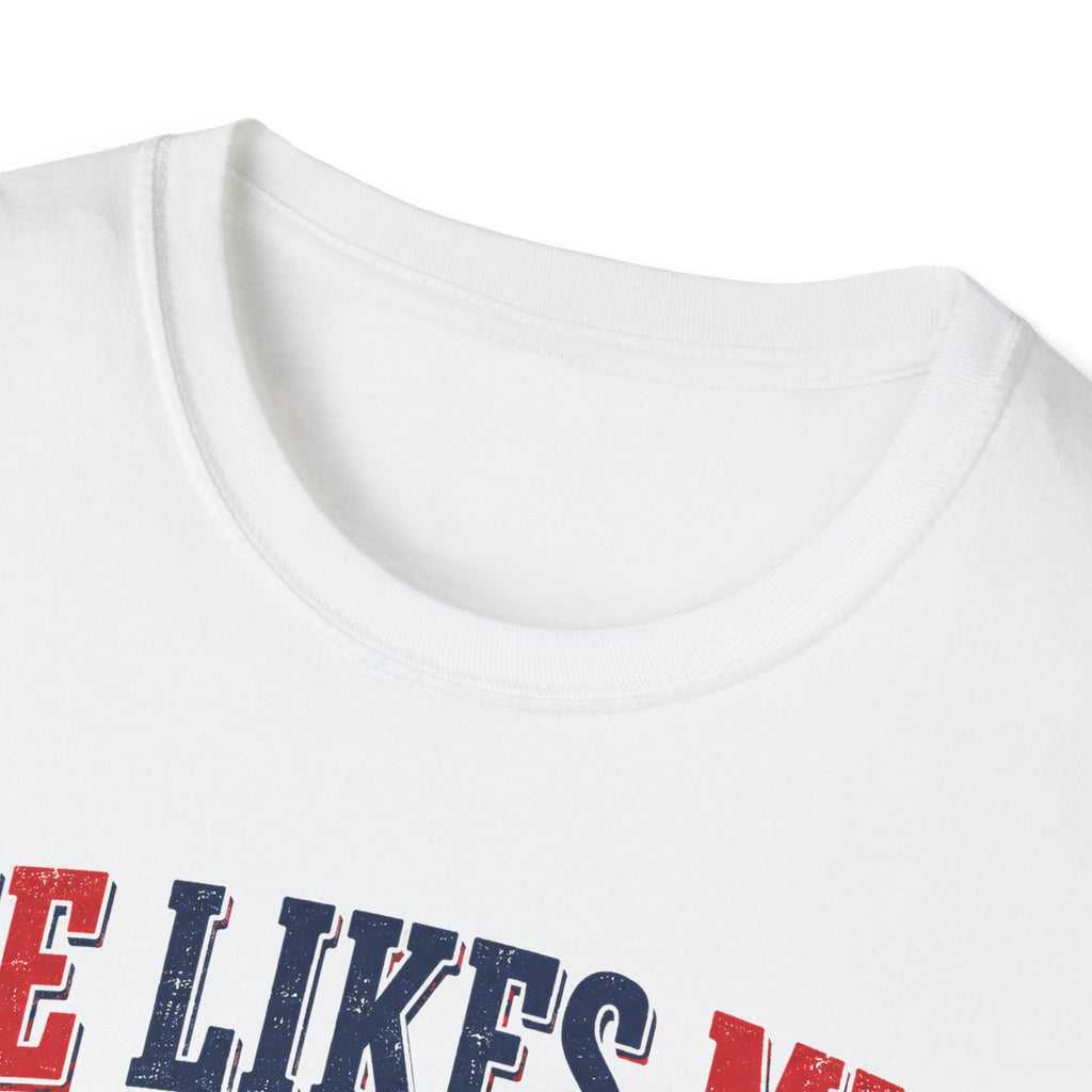 He Likes My Fireworks Shirt – Funny 4th of July Couple Tee