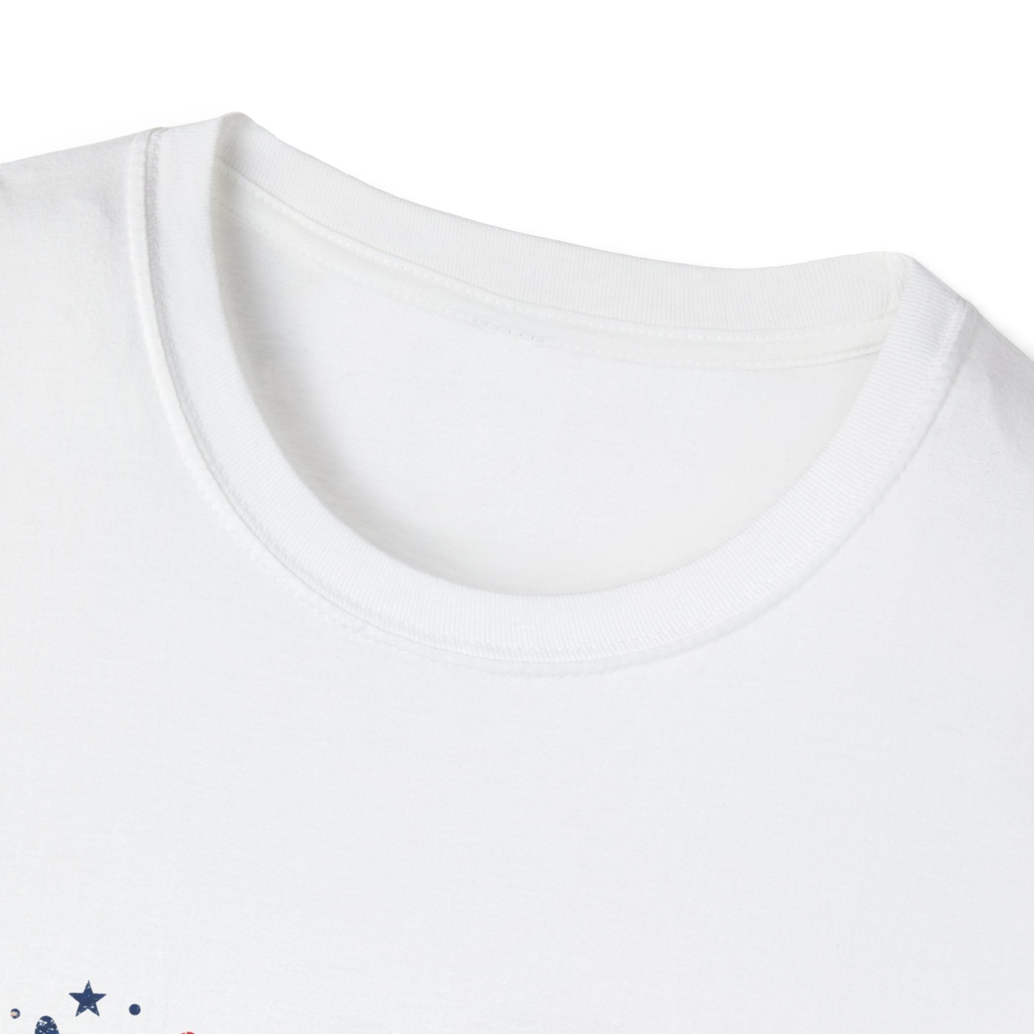 Fireworks Graphic T-Shirt — Patriotic Red & Blue Celebration Tee