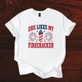 She Likes My Firecracker Shirt