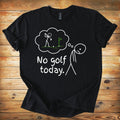 Minimal Golf Flag T-Shirt — Simple Green Golf Course Tee
