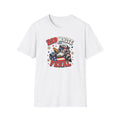 T-Shirt — "Red White and Feral" Patriotic Raccoon Graphic Tee