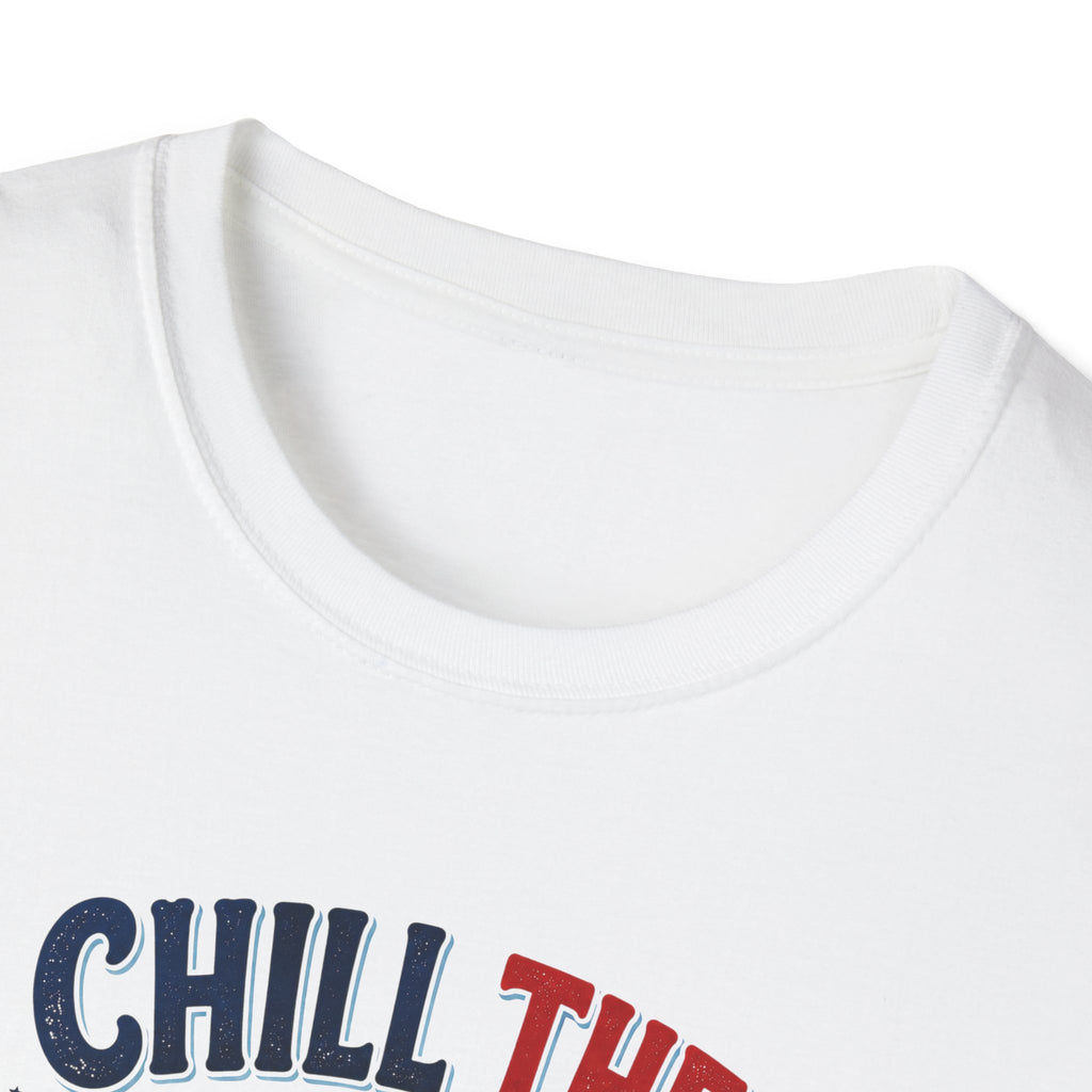 Chill the Fourth Out T-Shirt – Patriotic Alligator Independence Day Tee