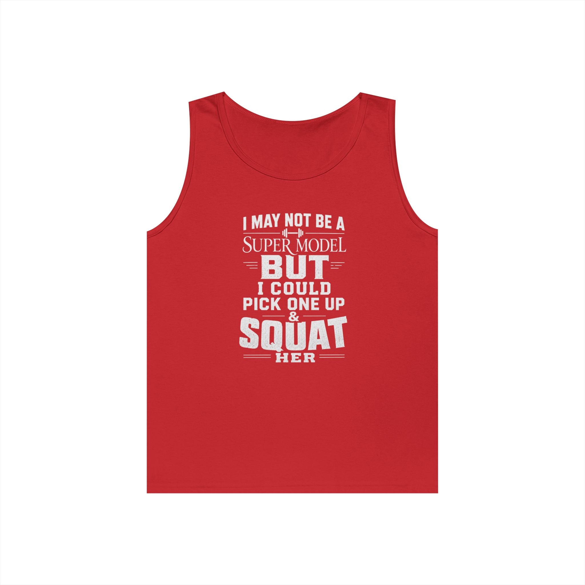 Funny Tank Top — I could Squat Her