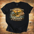Fishing In My Veins & Jesus shirt