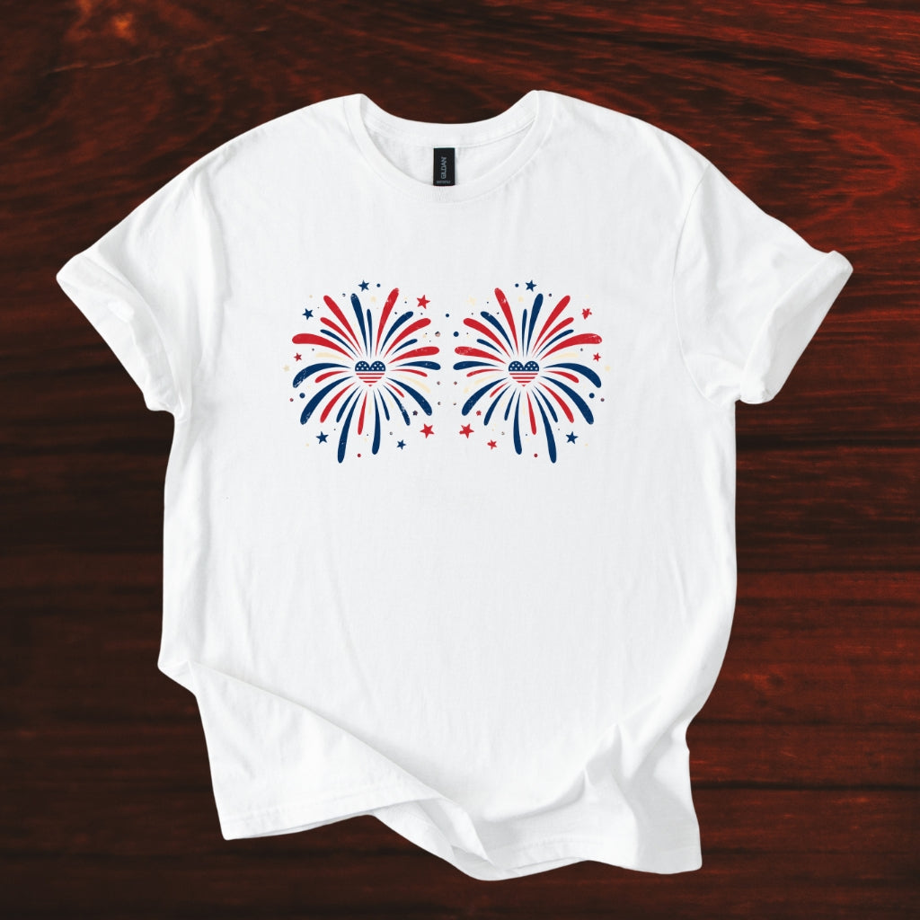 Fireworks Graphic T-Shirt