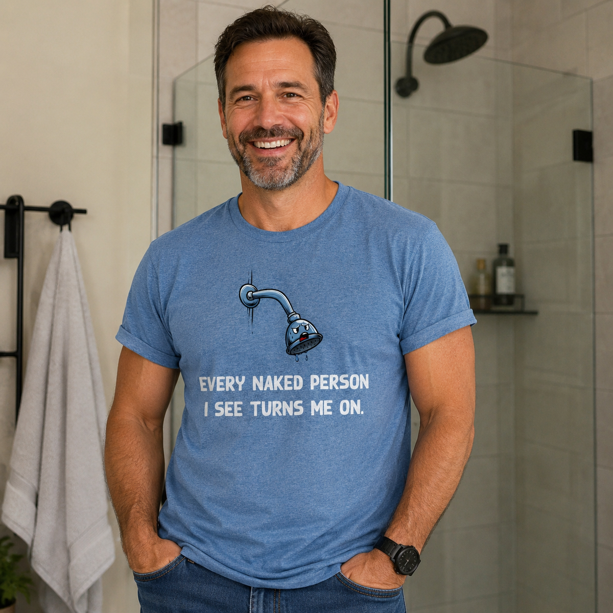 Funny Shower Faucet Tee