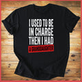 Used to be in charge shirt