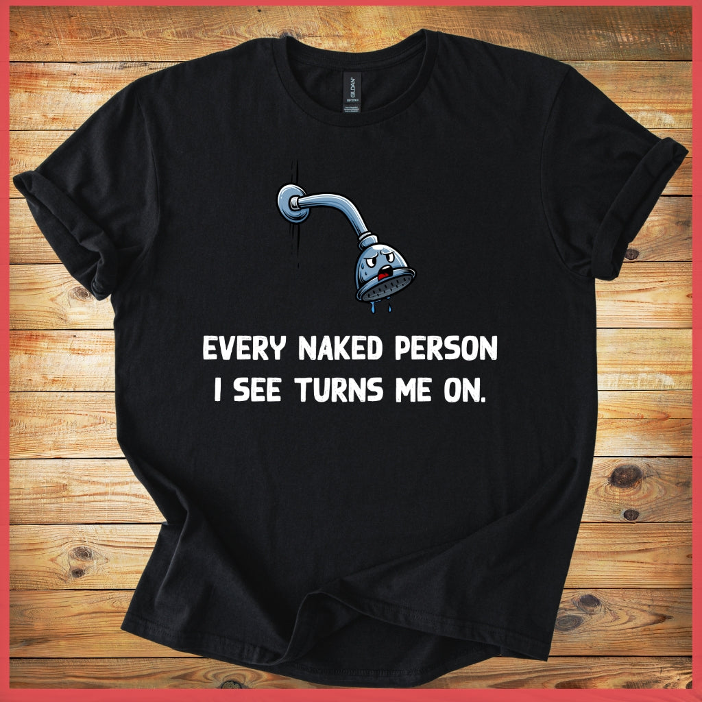 Funny Shower Faucet Tee