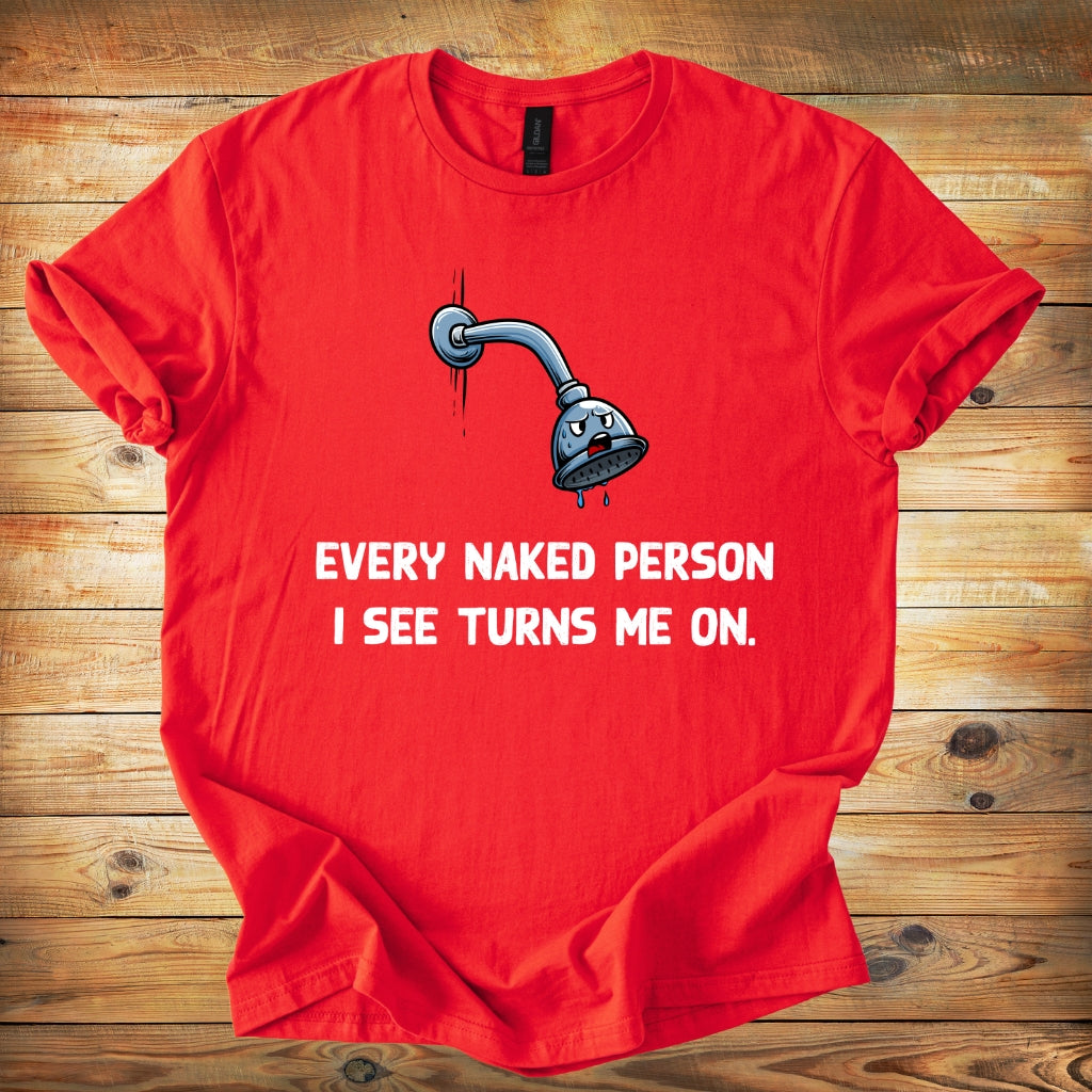 Funny Shower Faucet Tee