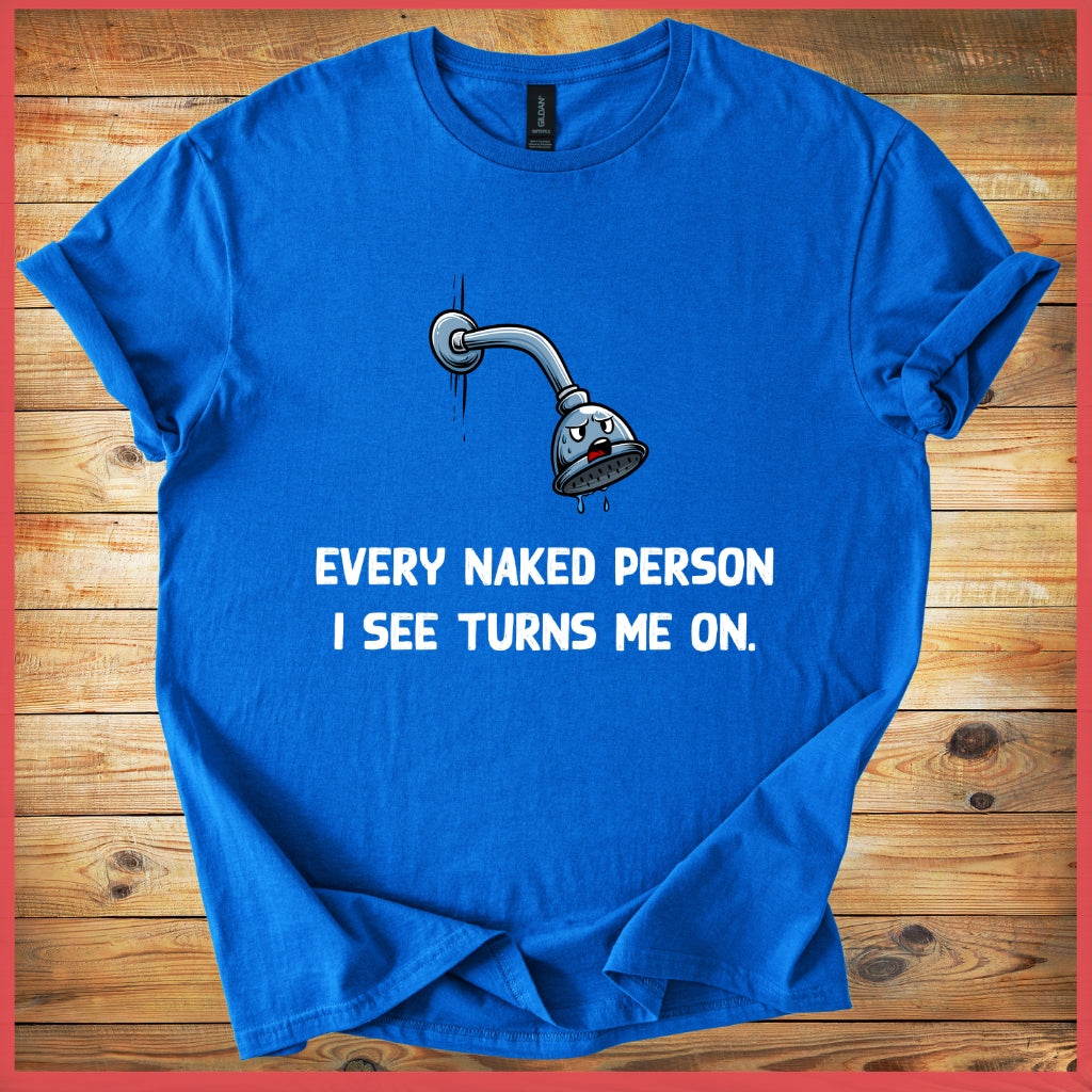 Funny Shower Faucet Tee