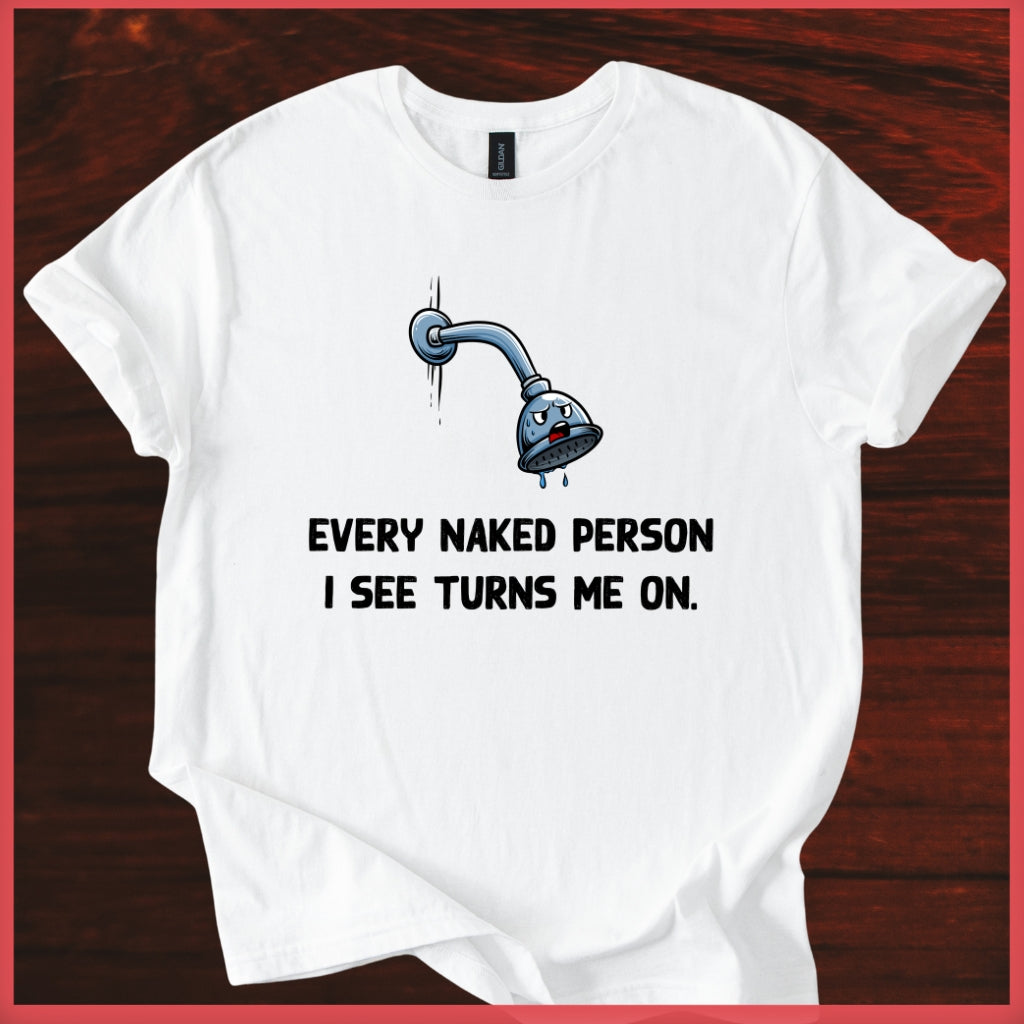 Funny Shower Faucet Tee