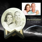 Moon Lamp -Customize with a picture of your choice