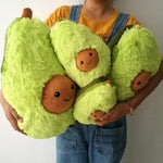 Avocado Fruits Plush Anti Stress Cushion Pillow