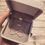 Personalized Infinity Necklace