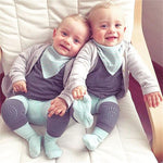 1Pair Soft Anti-slip Safety Crawling Knee Pad for Toddler Kids