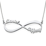 Personalized Infinity Necklace