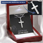 Kneel for One Man - Cross with Custom Engraving