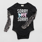 Baby Mesh Tattoo Sleeve Rompers