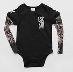 Baby Mesh Tattoo Sleeve Rompers