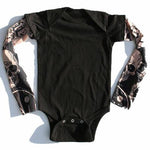 Baby Mesh Tattoo Sleeve Rompers