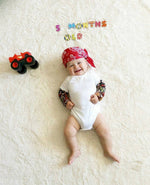 Baby Mesh Tattoo Sleeve Rompers