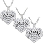 Mom Love Heart Necklace