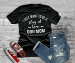 Stay at Home Dog Mom Shirt for Women