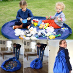Santa Play Mat Bag for Toys