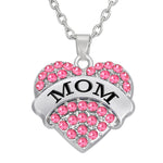 Mom Love Heart Necklace