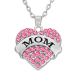 Mom Love Heart Necklace
