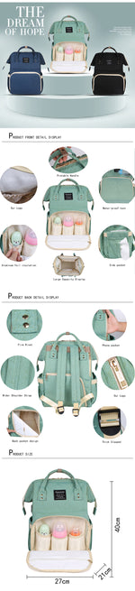 USB Baby Diaper Bag