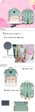 USB Baby Diaper Bag