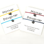 Mom - Daughter Charm Bracelet Set in Metal