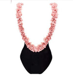 Mom-Daughter Flower Swimwear
