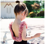 Mom-Daughter Flower Swimwear