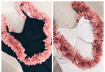 Mom-Daughter Flower Swimwear