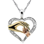 Mom Baby Necklace Gift Set