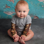 Funky Baby Tattoo Sleeve Rompers
