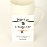 Mom - Daughter Charm Bracelet Set in Metal