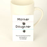 Mom - Daughter Charm Bracelet Set in Metal