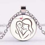 Mother and baby Necklace