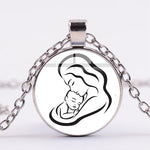 Mother and baby Necklace