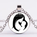 Mother and baby Necklace