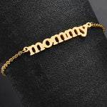 Magical Mommy Bracelet in Steel