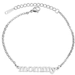 Magical Mommy Bracelet in Steel